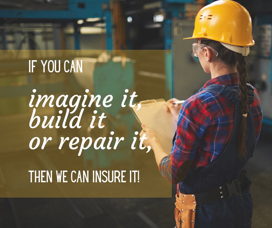 To all our engineer clients and potential clients – if you can imagine it, build it or repair it, we can insure it.

bit.ly/2YLo7bi 

#managedinsurancesolutions #mis #murraybridge #misolutions #engineeringinsurance #engineeringindustry