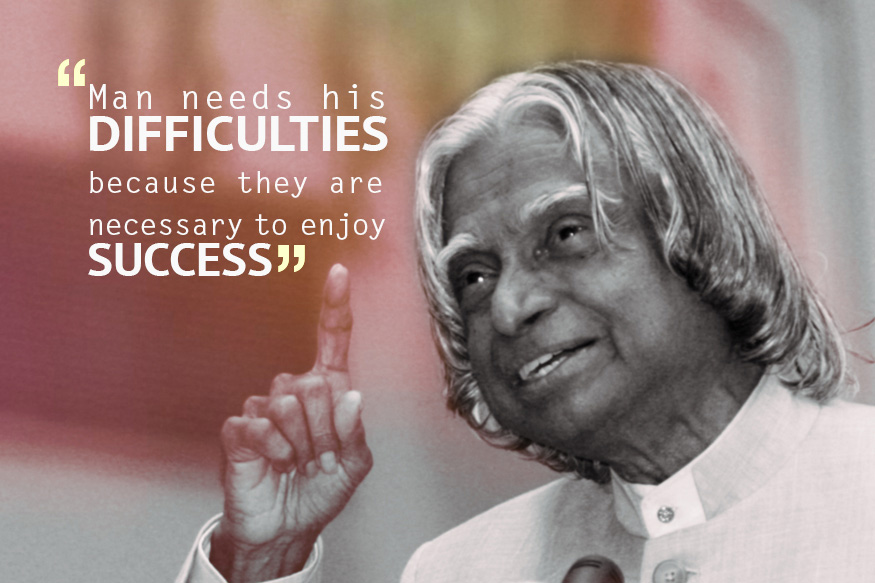news18dotcom's tweet photo. "You have to dream before your dream can come true": Dr #APJAbdulKalam 

Popularly remembered as #MissileMan, Former President Dr Kalam's demise in 2015 left the nation in shock. Here's a look at some of his inspiring quotes 👇
https://t.co/vx2WBBXP4S https://t.co/LITt6KQxId