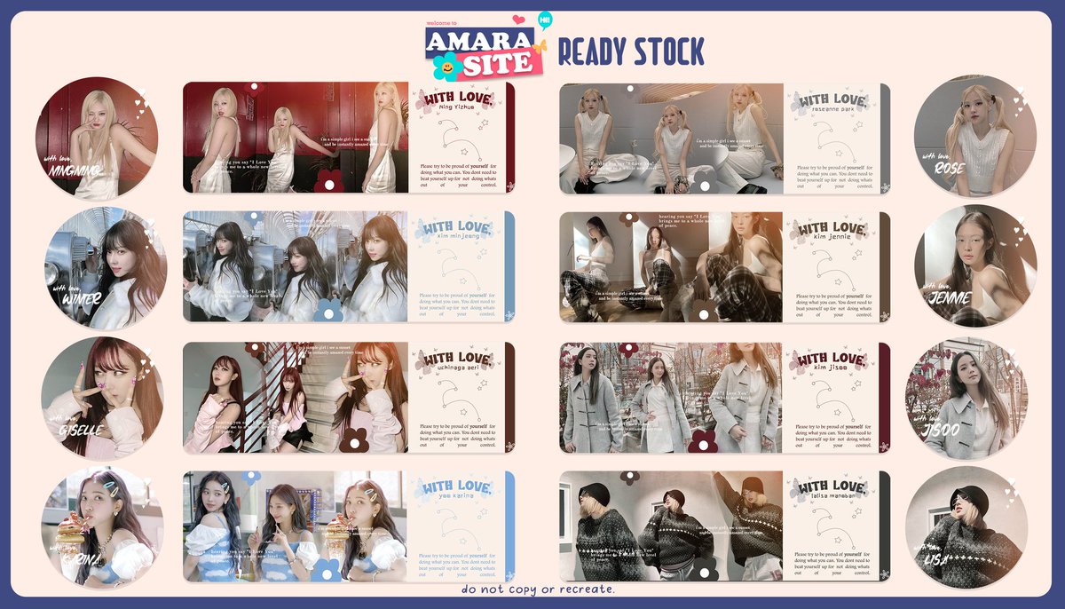 help retweet please? thank you!💃💖

hai! bertemu kembali dengan ready stock Amara. hari ini sudah bisa diorder mulai pukul 19.19 WIB yaa! dan tidak ada maksimal order, harga 14k/layout +replace text 🪶 untuk order bisa melalui DM dengan menyebutkan chara🤸 #zonauang #zonajajan
