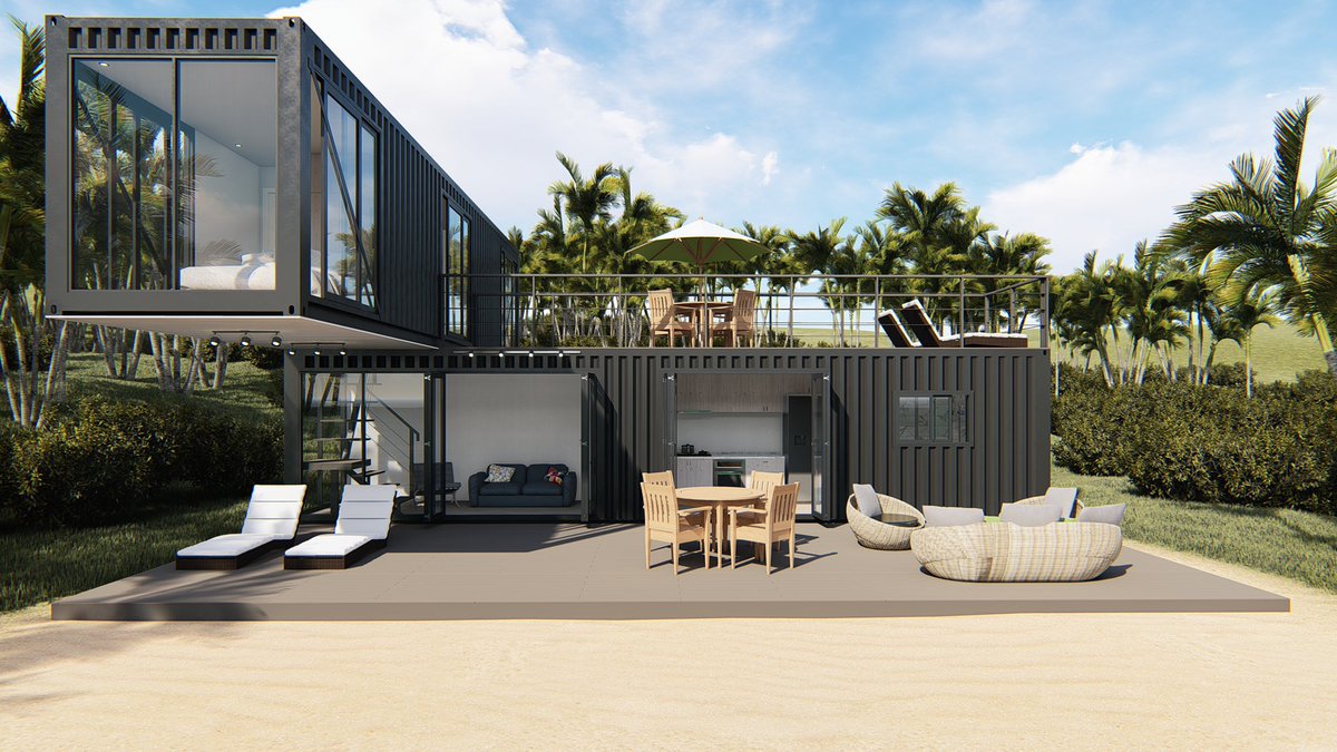 gnbspace's tweet image. #mobilehone Container house can give you a comfortable, portable and green home! Contact us to know more…