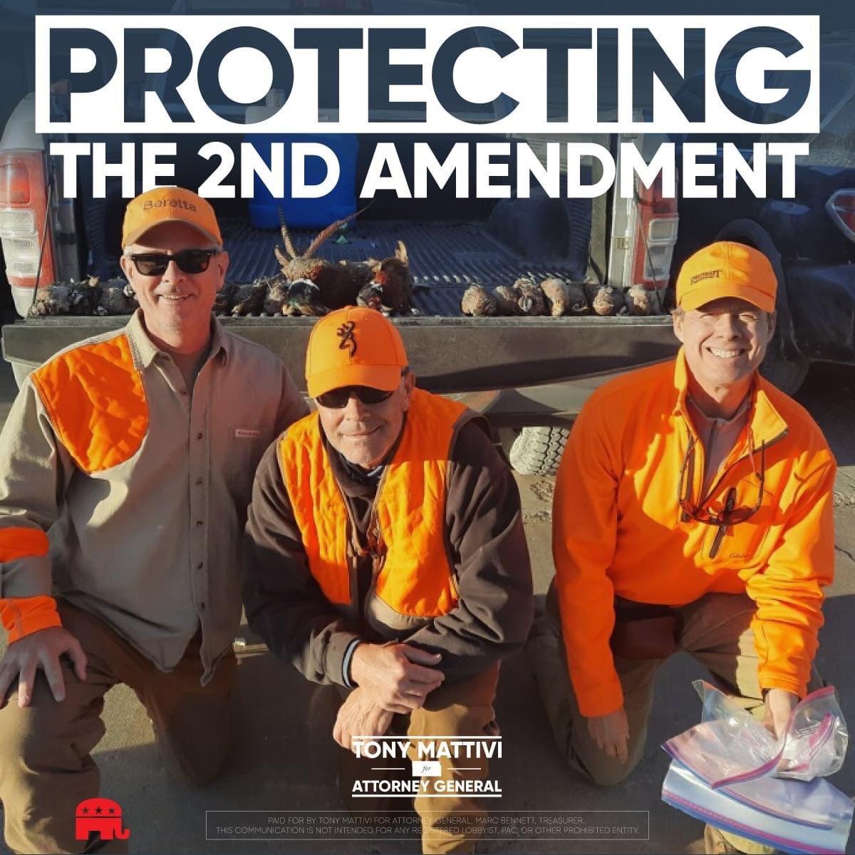 As a hunter, the 2nd Amendment is very important to me, just as it is for generations of families all around KS who hunt. As your AG, I will push back against useless, feel-good calls to restrict gun rights, and ensure your ability to protect yourself and your loved ones.#ksleg