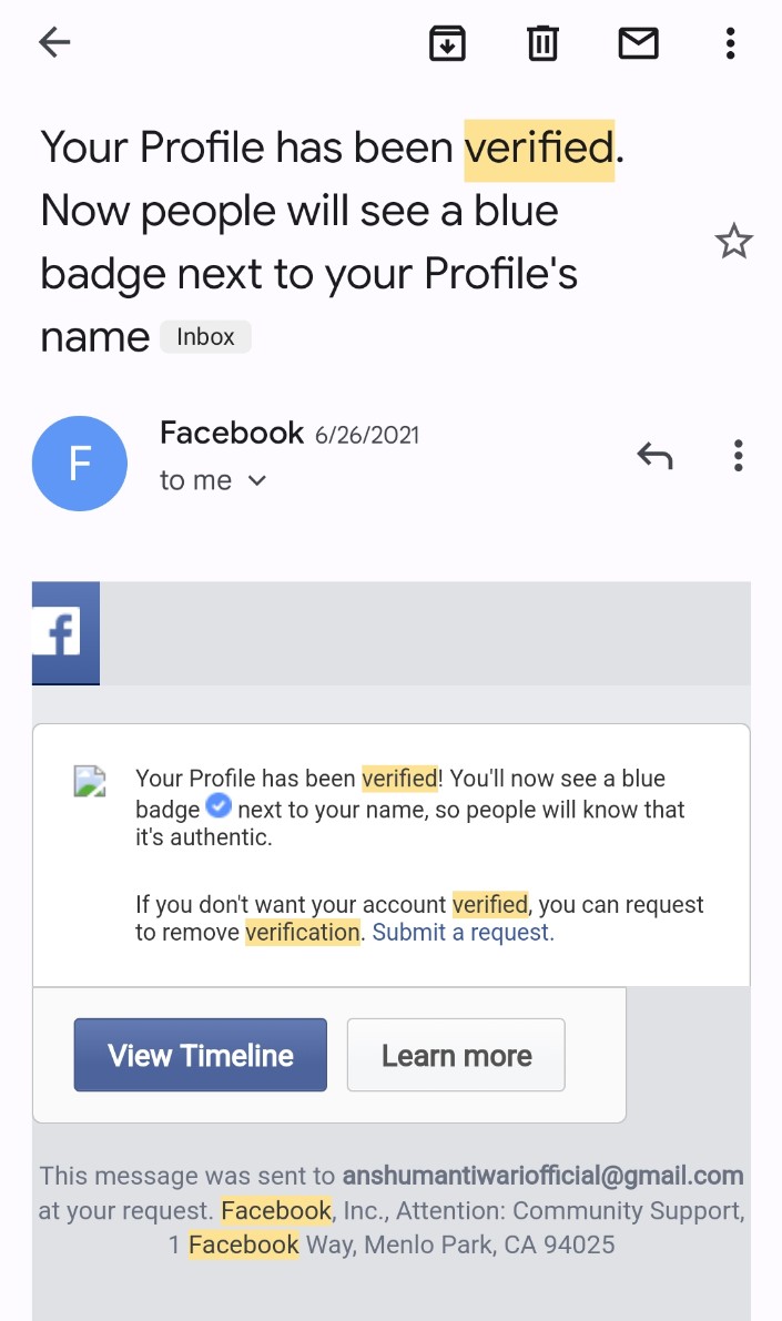 How to Verify Facebook Account with Blue Badge 2022