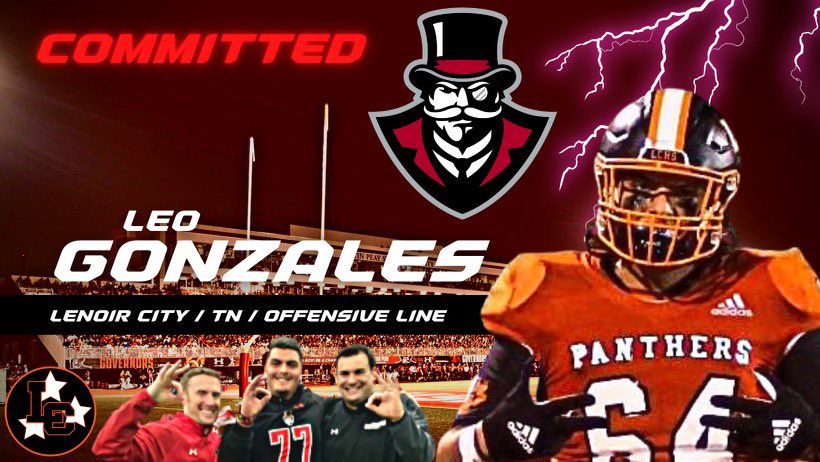 Thank you to all the people in my life, and those who were there and believed in me. Love you all!!! With that being said, I am 1000000% committed to <a href="/GovsFB/">Austin Peay Football</a> GO GOVSSS ❤️🖤
 @APSUCoachSW <a href="/CoachStanchek/">Ryan Stanchek</a> @CoachDugger7 <a href="/Daniel_Pace_/">Daniel Pace</a> <a href="/CoachJeffCortez/">Jeff Cortez</a> <a href="/5StarPreps/">5Star Preps</a> <a href="/wvltsports/">WVLT Sports</a>