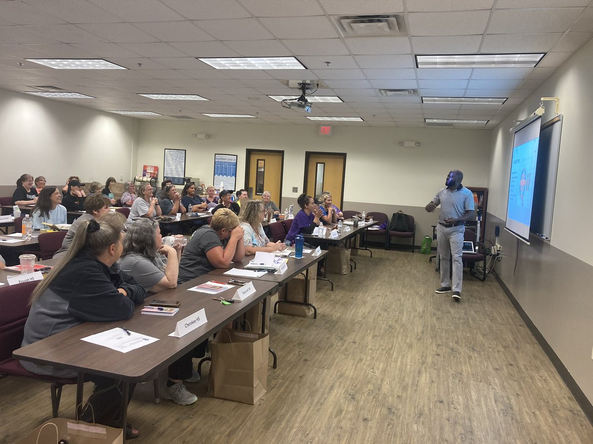 IngeniousCC's tweet photo. Thank you @CCSDGaSNP for the opportunity to engage and impact your team today. You all are going to have a great start to the school year. Thank you Tina Farmer for your fearless leadership. #impacttraining #nofear #thecustomerexperience https://t.co/55mKJPTvUB
