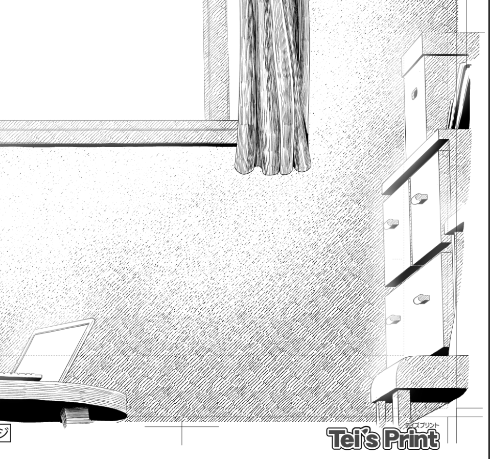 パース定規楽しすぎて今背景描く方が楽しい…
ヒトを描くの苦手すぎる… 