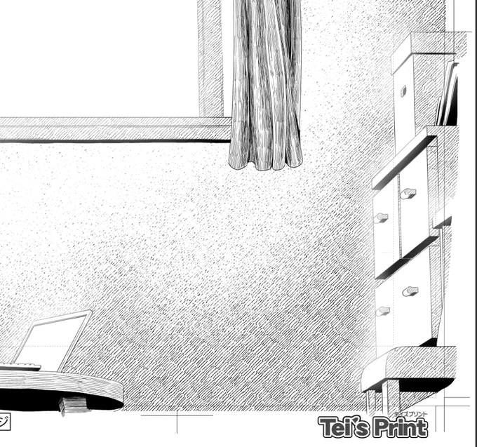 パース定規楽しすぎて今背景描く方が楽しい…
ヒトを描くの苦手すぎる… 