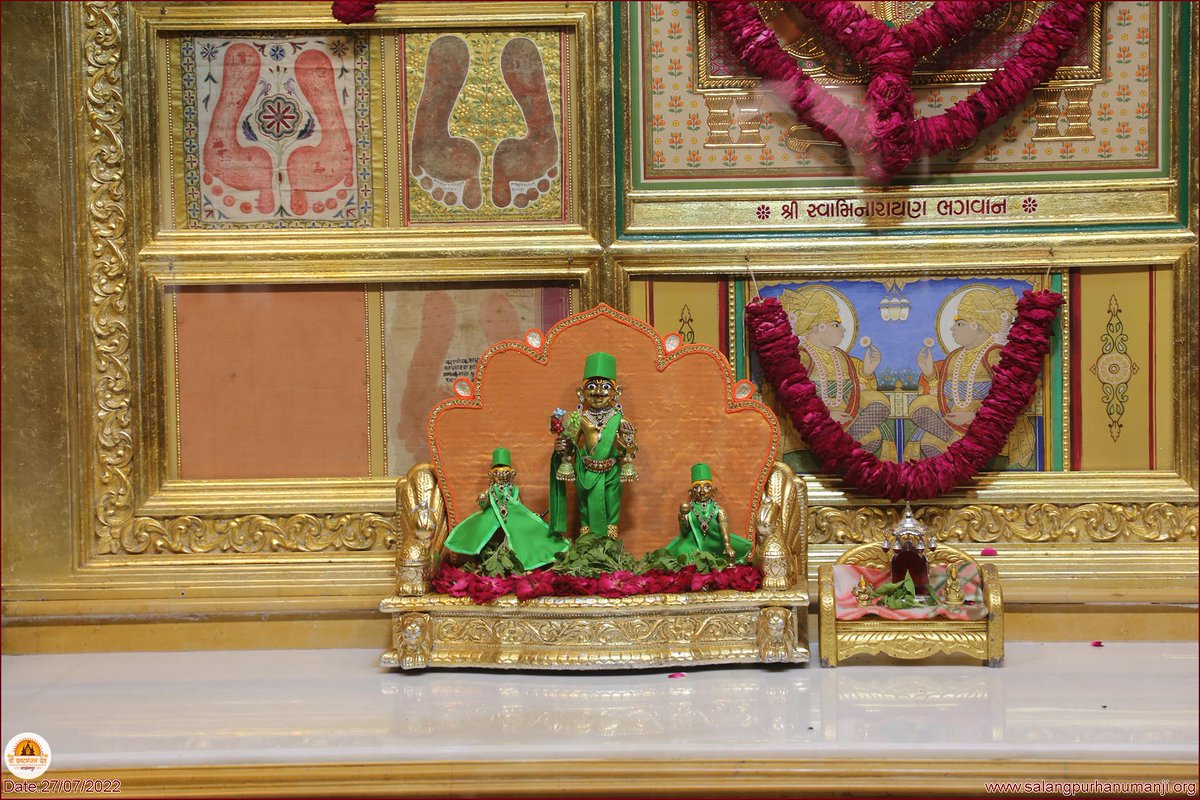 kashtbhanjandev's tweet photo. Darshan: 27-07-2022   
Shree KashtabhanjanDev Hanumanji Mandir Salangpur
https://t.co/91U86Ct5fN
શ્રી કષ્ટભંજનદેવના લાઈવ તથા ફોટો દર્શન કરવા માટે આજે જ એપ્સ ડાઉનલોડ કરો. https://t.co/zgOd7Pu4DO
#hanumanji #salangpur #kashtabhanjandev #hanuman #swaminarayan #hariprakashswami https://t.co/OtVCc3T8AL
