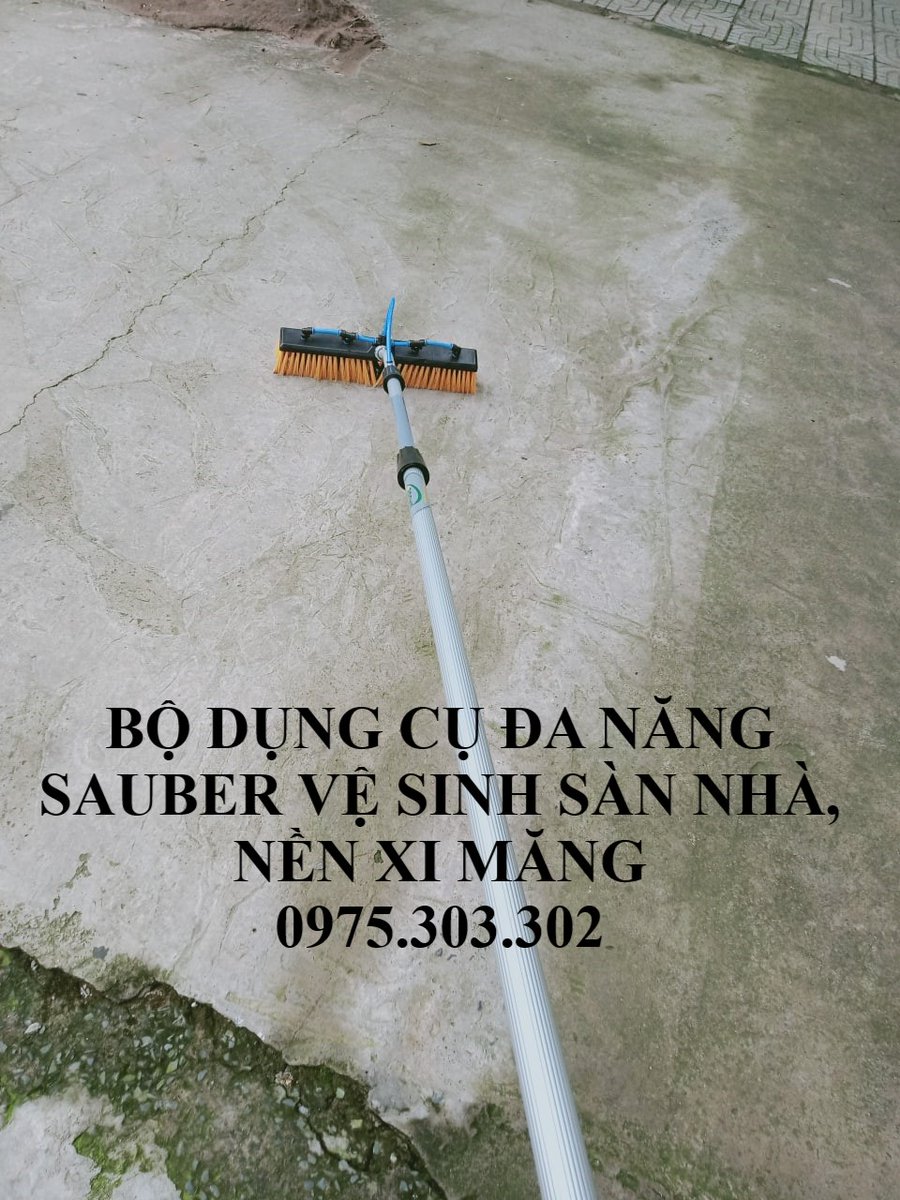 MinhPraha's tweet photo. BỘ DỤNG CỤ VỆ SINH ĐA NĂNG SAUBER - CÓ DÂY NƯỚC
CÔNG DỤNG:
🔹 Vệ sinh tấm pin mặt trời
🔹 Vệ sinh cửa kính
🔹 Rửa xe tải
🔹 Chà sàn, sân 
🔹 Rửa bảng hiệu
🔹 Vệ sinh mặt tiền, nền bằng đá hoa cương
....... Và nhiều công dụng khác
👉👉 HÀNG SẴN KHO https://t.co/6zsZeRadBd