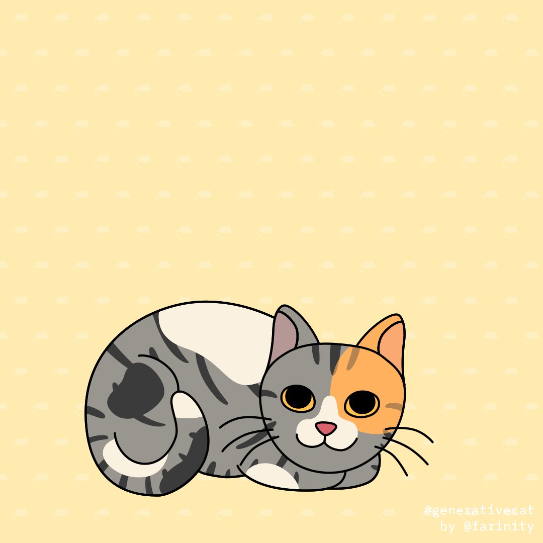 GenerativeCats's tweet photo. Cats leave paw prints in your heart, forever and always.
#generativecat https://t.co/NdTNU5x4Bh