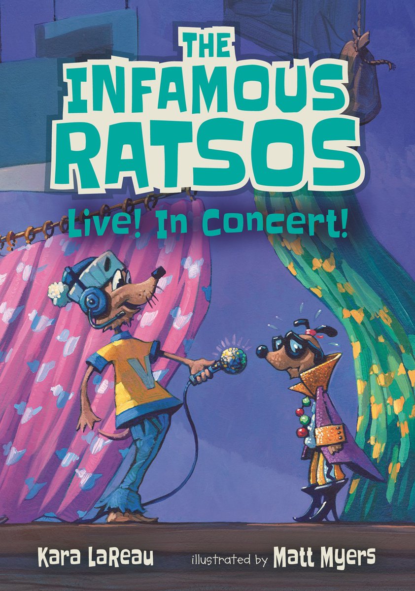 John Schu (@mrschureads) on Twitter photo Happy book birthday to @karalareau and <a href="/myerspaints/">Matt Myers</a>' The Infamous Ratsos Live! In Concert! Happy book birthday to @karalareau and <a href="/myerspaints/">Matt Myers</a>' The Infamous Ratsos Live! In Concert!
