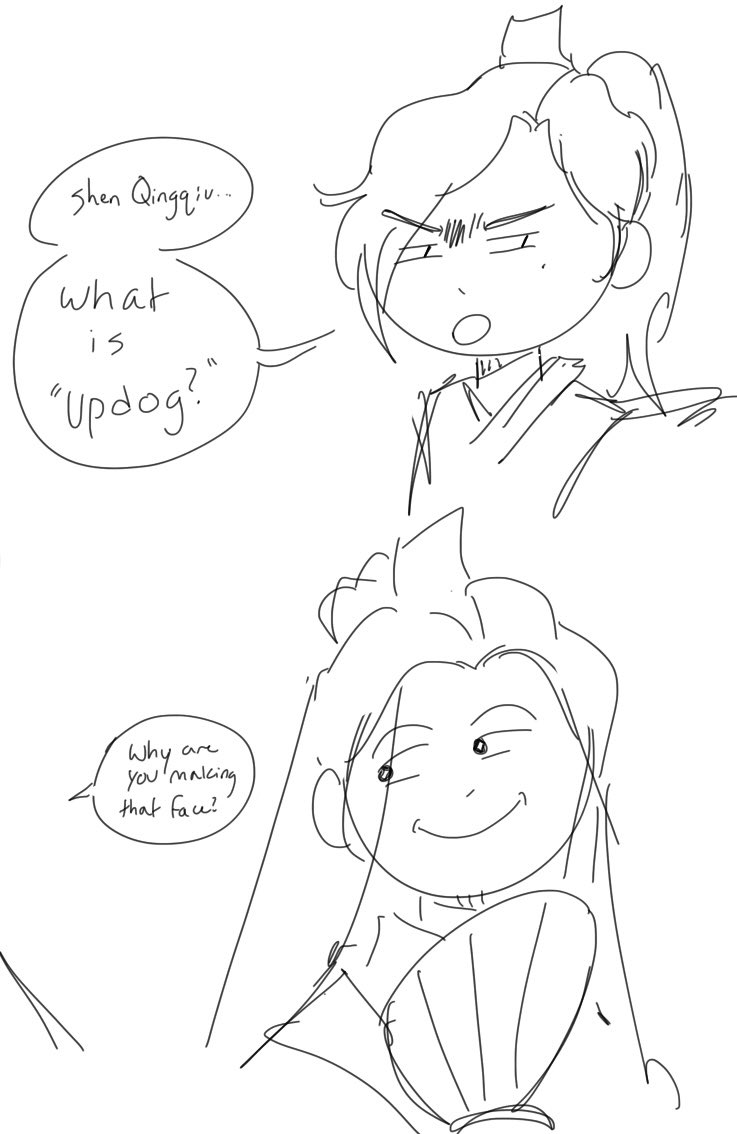cheemise's tweet photo. i got this liushen idea stuck in my mind and it wouldn’t leave https://t.co/9ATnDIl2lC