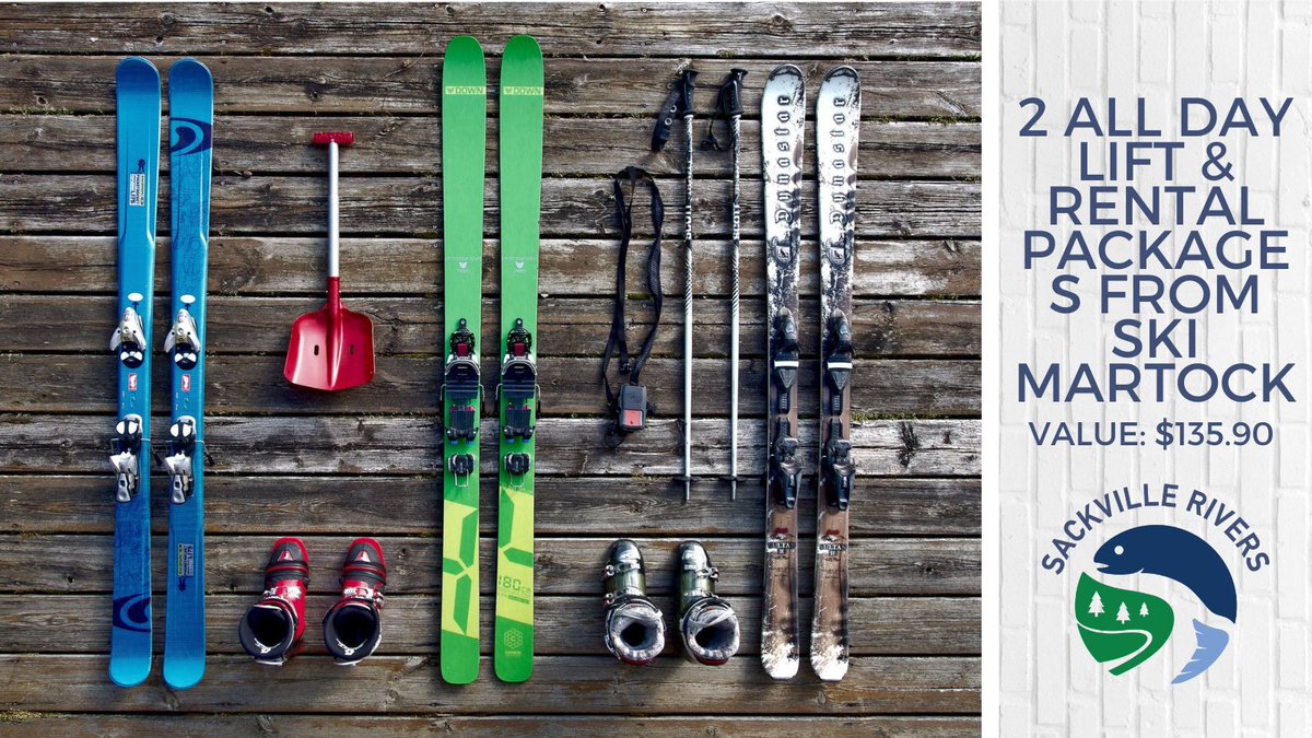 With all this heat (climate change mitigation, anyone?), we thought it would be a good day to announce another auction item to get you cooled off and ready for winter ❄️ Thanks to <a href="/Martock/">Martock</a> for a double pass for a day. Auction is September 16!