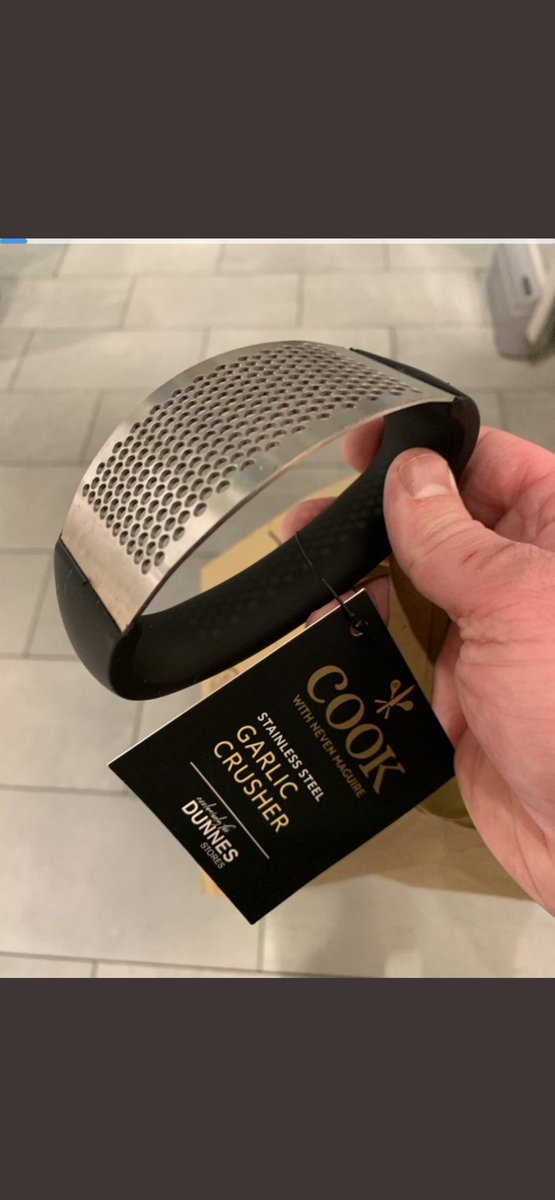 Back in store @dunnesstores my garlic crusher 👨‍🍳👩‍🍳