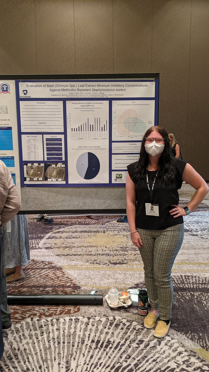 jkellogg916's tweet photo. So much awesomeness we had to have a second night! Delighted and proud of my super grad student Cisco and undergrad extraodinaire @danikaboltz for their posters on #cannabis #hypertension and #botanical #naturalproducts! #ASP2022 https://t.co/og8EWoMFCx
