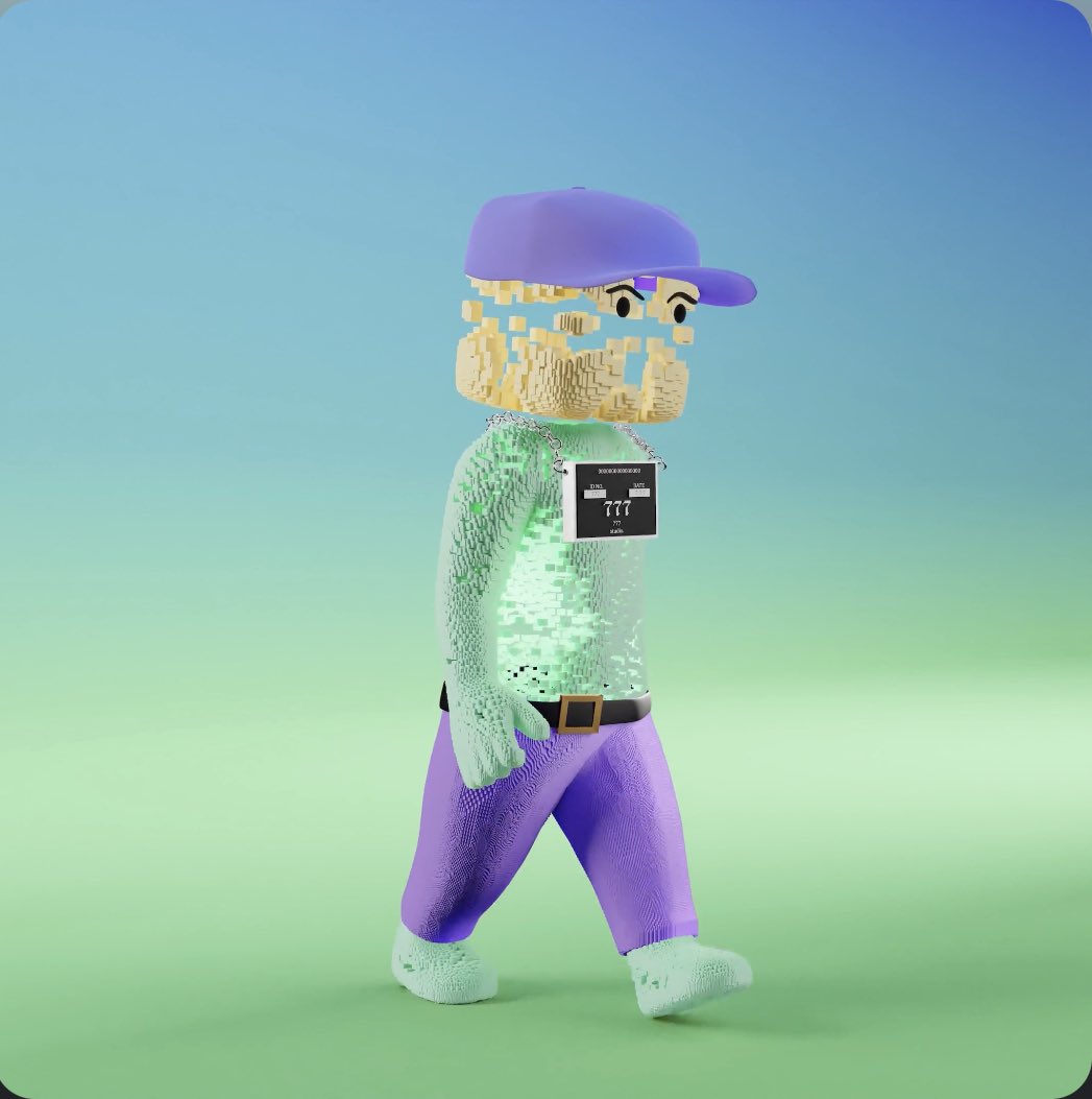 Just found out <a href="/cubexnft/">Cube X</a> is like ranked 9987. 1 of the worst ranked in the collection. Do we see the ranking as a down fall? ABSOLUTELY NOT! This token will see me a wealthy &amp; happy man in the next few years!

Every one is unique, I’ll HODL this to the grave ❤️

<a href="/TFGmykL/">TFG</a> 🤝