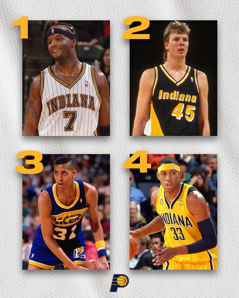 Pacers's tweet photo. you can only pick one jersey. 👀 https://t.co/VRuEsHdYYg
