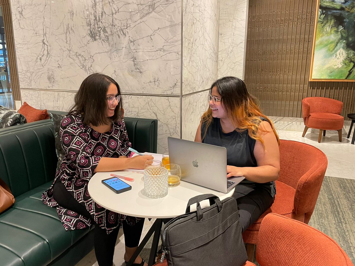 solgirlsnft's tweet photo. SolGirls team meet up in 📍Mumbai. @gaurangiable who is the founder of the project, with @Manthan_1997 as Chief Marketing Officer and @ezralicious31 as our beloved Community Manager ❤️🙏 
Beyond grateful to have manifested this day 🫂 

#web3 #nftcommunity #solgirlsnft https://t.co/XVYUGD8sTc