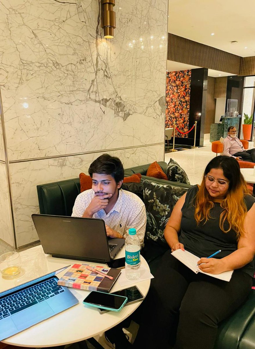 solgirlsnft's tweet photo. SolGirls team meet up in 📍Mumbai. @gaurangiable who is the founder of the project, with @Manthan_1997 as Chief Marketing Officer and @ezralicious31 as our beloved Community Manager ❤️🙏 
Beyond grateful to have manifested this day 🫂 

#web3 #nftcommunity #solgirlsnft https://t.co/XVYUGD8sTc