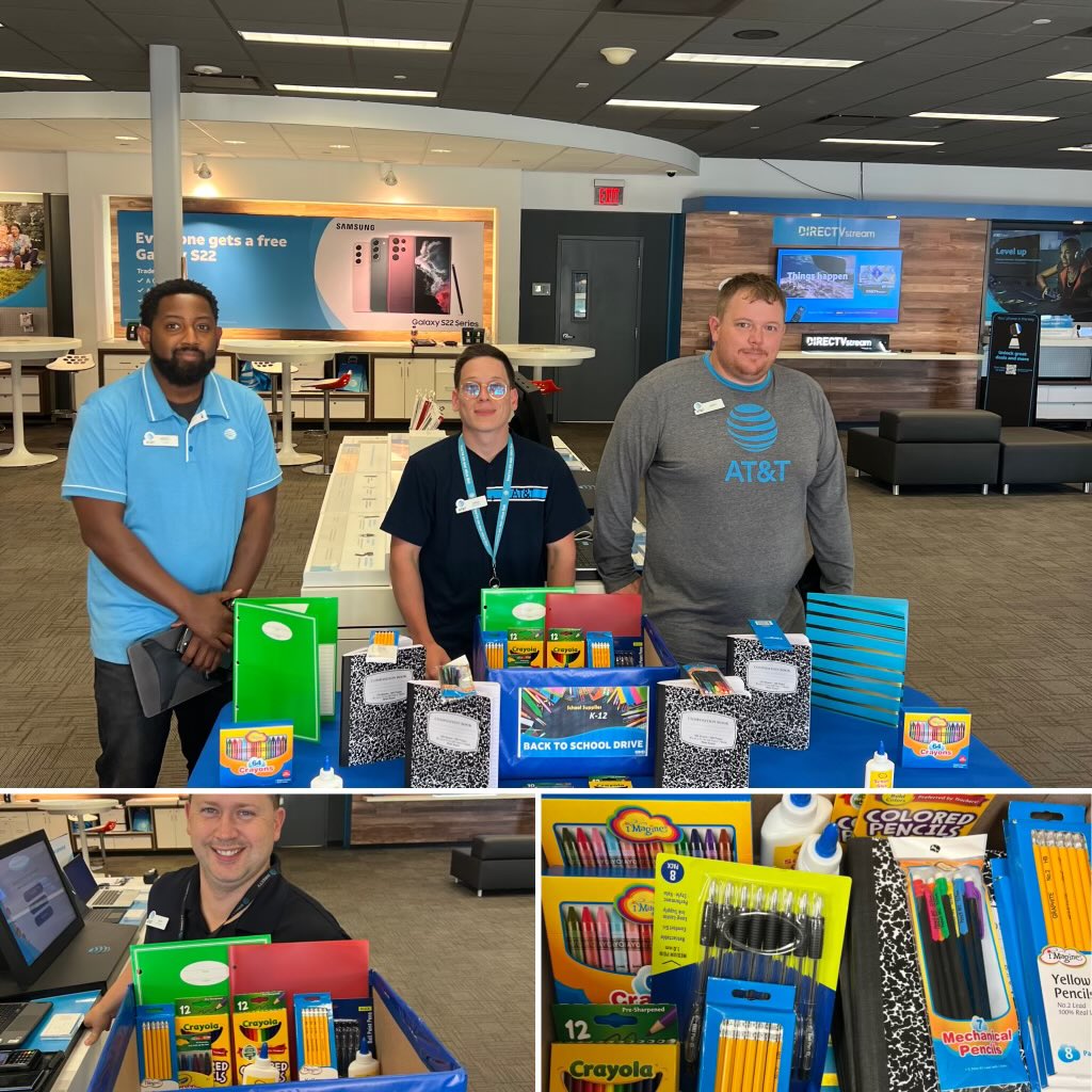Fayetteville is ready for the back to school drive to support Samaritan Community Center’s “Backpack for Kids” program 🙏 ⁦<a href="/p_coleman24/">Phil Coleman</a>⁩ ⁦<a href="/AlyssaMoore_12/">Alyssa Moore</a>⁩ ⁦<a href="/Farzad_Farokhi/">Farzad Farokhi</a>⁩ ⁦⁦<a href="/KAMOkonnects/">𝐾𝐴𝑀𝑂</a>⁩ ⁦@KAMO_A_Train⁩ ⁦<a href="/alexrivera2410/">Alexis Rivera</a>⁩