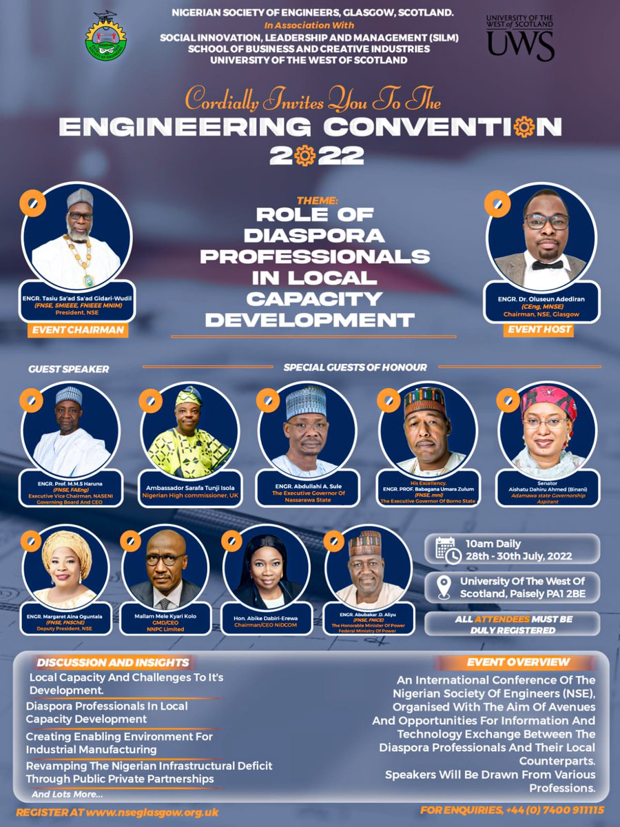 NSEGlasgow's tweet photo. Starting this Thursday in Paisley Glasgow. #ENGCON2022
Register ๐ https://t.co/ZY1pZGPV99 https://t.co/O4Ik6EejMi