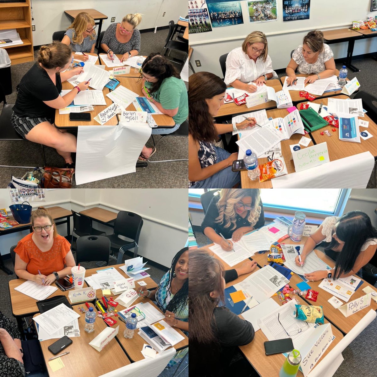 kmiddleton919's tweet photo. Y’all!!!!! Look at this learning from today!!! Paras were DIGGING into IEPs, learning more about eligibilities, and how a student qualifies for special education. #epiclearning #refreshrenewrefocus thanks @stephspaits for the pic! @frisco_sped https://t.co/BWEGQscSYp