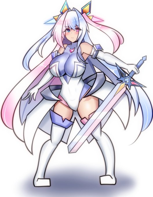 レヴェリーヴァイス『ルナティックフォニムオリジン』を描きました(*'ω`)
高校生時代のましろちゃんの最強の姿です! 