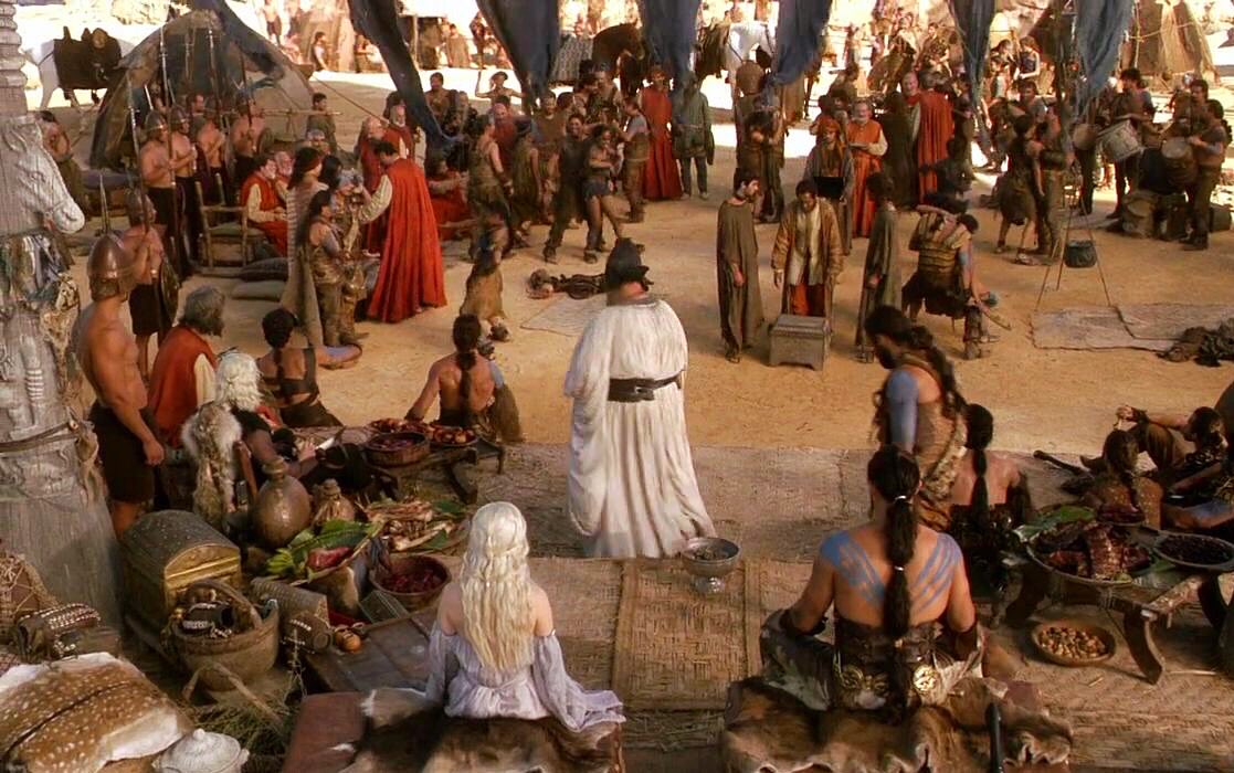 Daenerys Targaryen // 1.01 Winter is Coming. <a href="/GameOfThrones/">Game of Thrones</a>