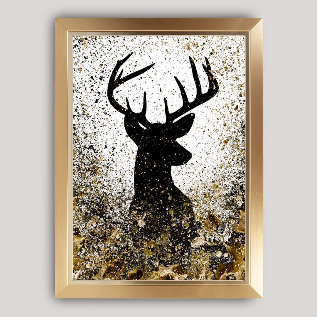My most recent stag image comes in teal, silver and gold, framed or unframed. 

All of my images on Facebook/Instagram/website can be purchased, just get in touch to order x

#stag #silhouette #deer #digitalart #splash #splashphoto #photoshop  #surreal #art #artist #digitalartist