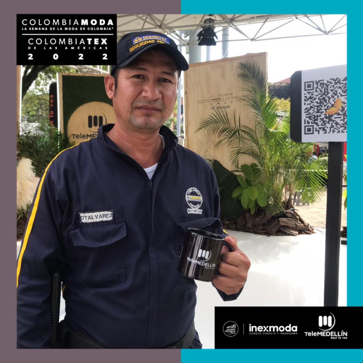 Telemedellin's tweet image. Seguimos recorriendo cada espacio de #Colombiamoda + #Colombiatex 2022 para conocer a las personas que visitan una de las ferias de moda más importantes a nivel mundial. #TMEsModa 👗🧵✨

Todos los detalles a través de nuestro sitio web: 📲 bit.ly/3BdAz7v