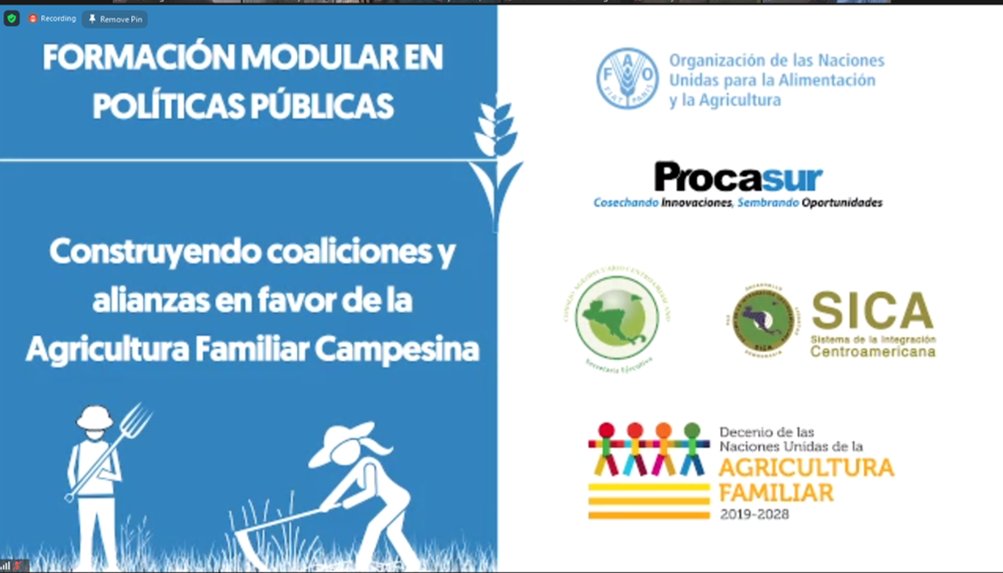 “Además de brindar apoyo en la formación técnica, este curso tenía por objetivo construir confianza entre los actores valorando las diversas perspectivas acerca de las prioridades y desafíos para el sector de la #AgriculturaFamiliar" (1/2)