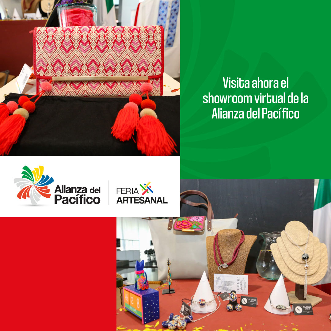 ¡El showroom virtual de la Feria Artesanal de la #AlianzaDelPacífico te está esperando! Haz clic y conoce los productos artesanales que la región tiene para ti. 🇨🇱🇨🇴🇲🇽🇵🇪
👉 economia.gob.mx/alianza-pacifi… #11AñosAlianzaDelPacífico #APporLaReactivación