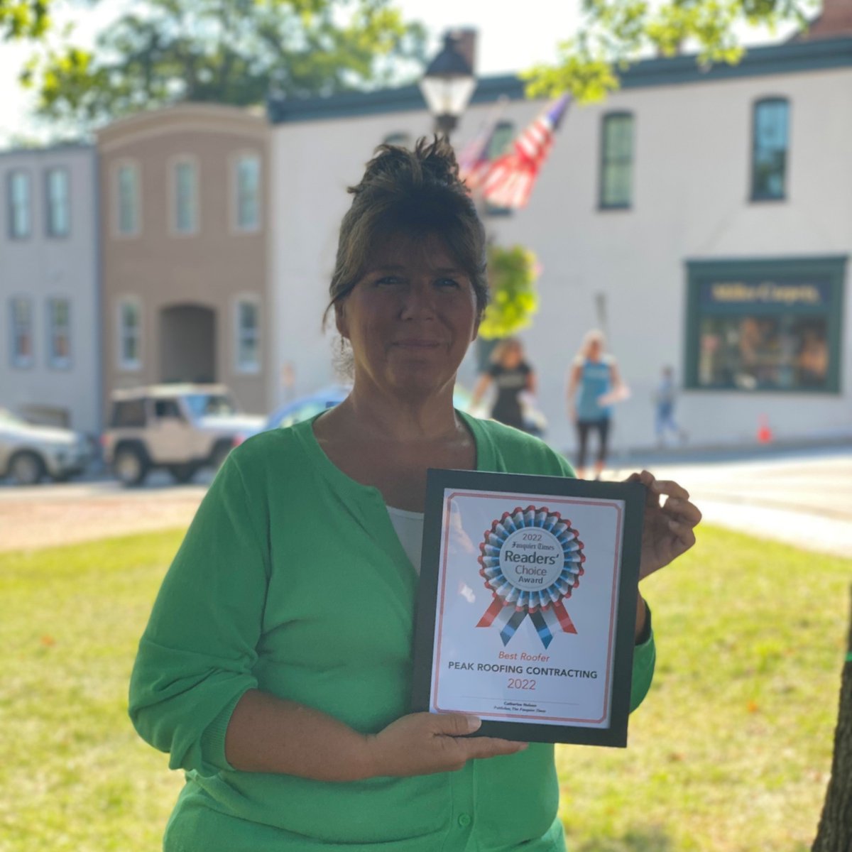 worthapeak's tweet photo. We are so excited to be selected as Best Roofer for the Fauquier Times Reader's Choice Awards again this year! Thank you for your continued support and votes. We appreciate you all very much! #teampeakroofing #ThankYou #bestroofer https://t.co/ZktMHTdqEO