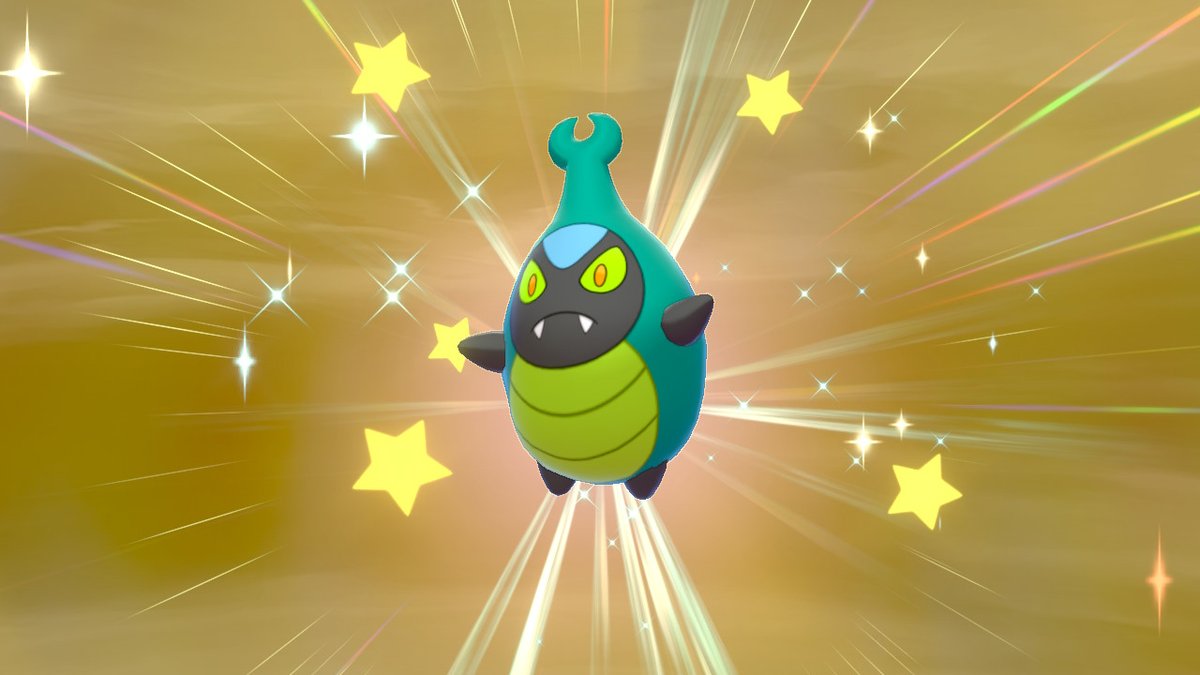 ピカ君 色厳選やウマ 2 3週間低浮上ぎみ 国際孵化で色違いカブルモが生まれました 青緑色がかっこいいです 分かりにくいけどお腹や目の色も緑がかってる所もかっこいいです ポケモン剣盾 色違いポケモン T Co Ytdwnc4kp7 Twitter