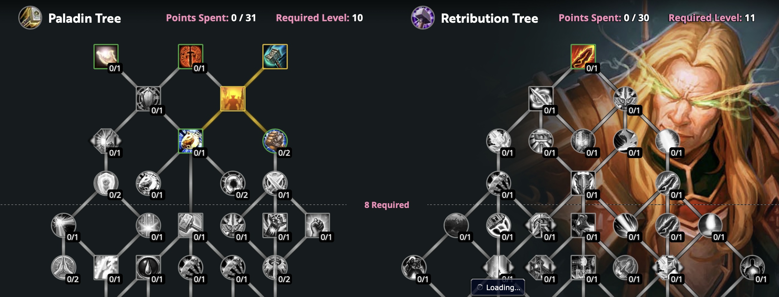 Wowhead💙 on X: "Our Dragonflight Talent Calculator now also supports  Retribution and Protection Paladins! Check it out and plan your builds.  #Warcraft #Dragonflight https://t.co/ZlTgk9SA5P https://t.co/OWLnjOM4Mi" / X