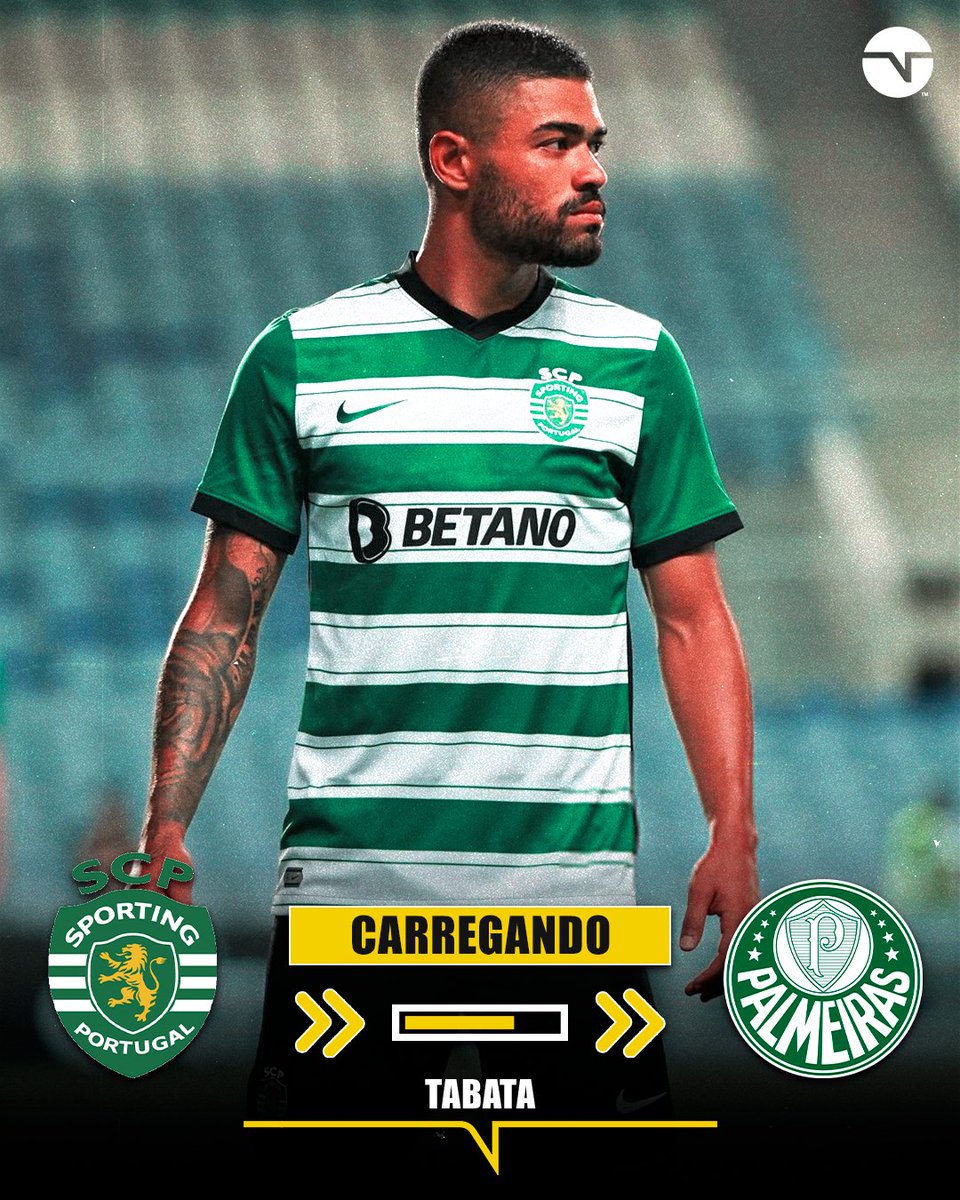 TNTSportsBR's tweet photo. BEM PRÓXIMOS! Segundo informações do nosso repórter @reporterfragoso, o Palmeiras está tentando a contratação de Bruno Tabata, do Sporting. Os clubes se aproximam de um acordo, que deve ser de 5 milhões de euros (R$ 27 milhões). O que achou? https://t.co/TOhGEqcGI4
