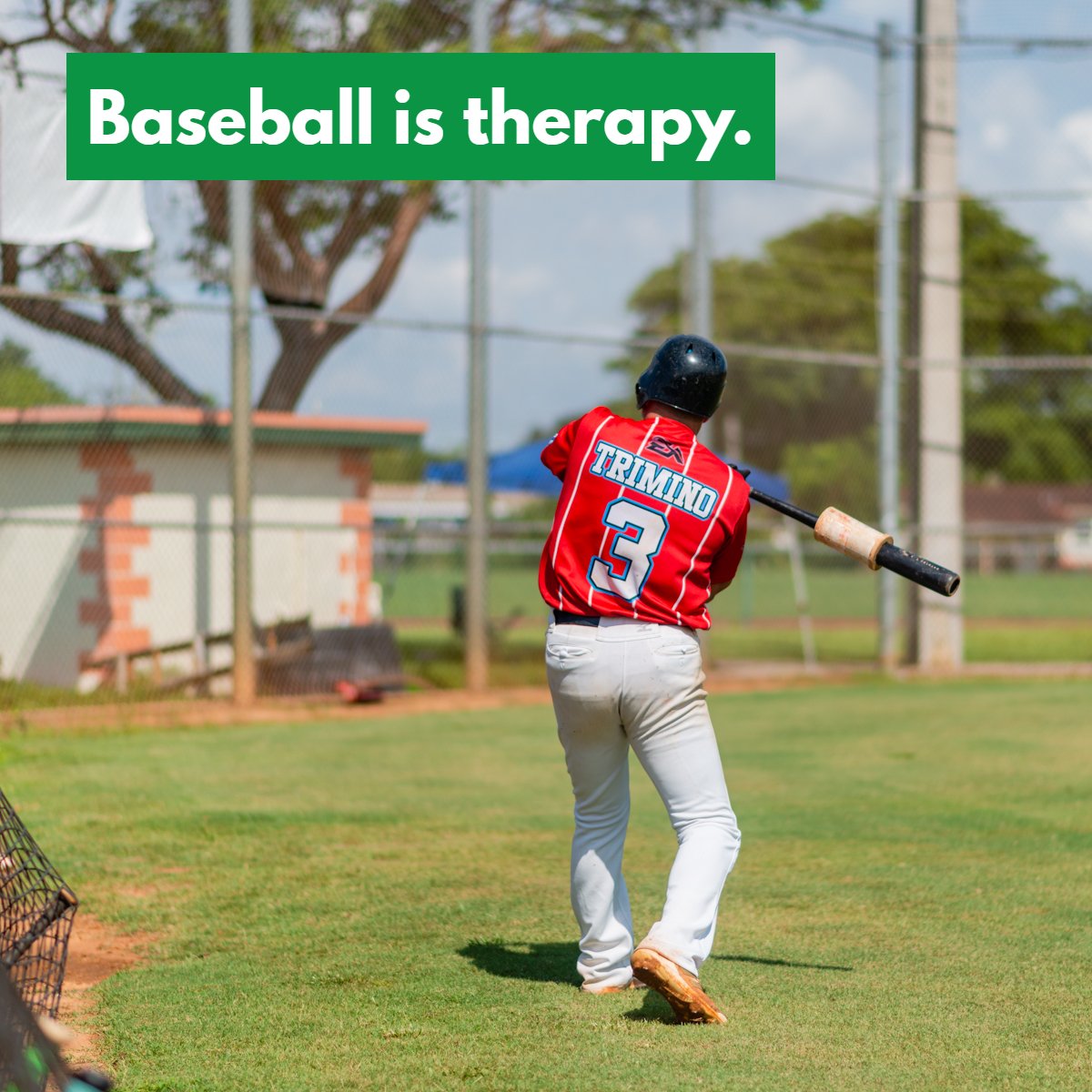 FlaHardball's tweet photo. Did you know that baseball can be therapeutic? By keeping your brain active and in “thinking” mode, you can focus more on the game and less on the things that you may feel anxious about. #SouthFloridaBaseballLeague #baseball #BaseballLeague #SouthFlorida #PayOnline #SFBL https://t.co/RcvWlCww4e