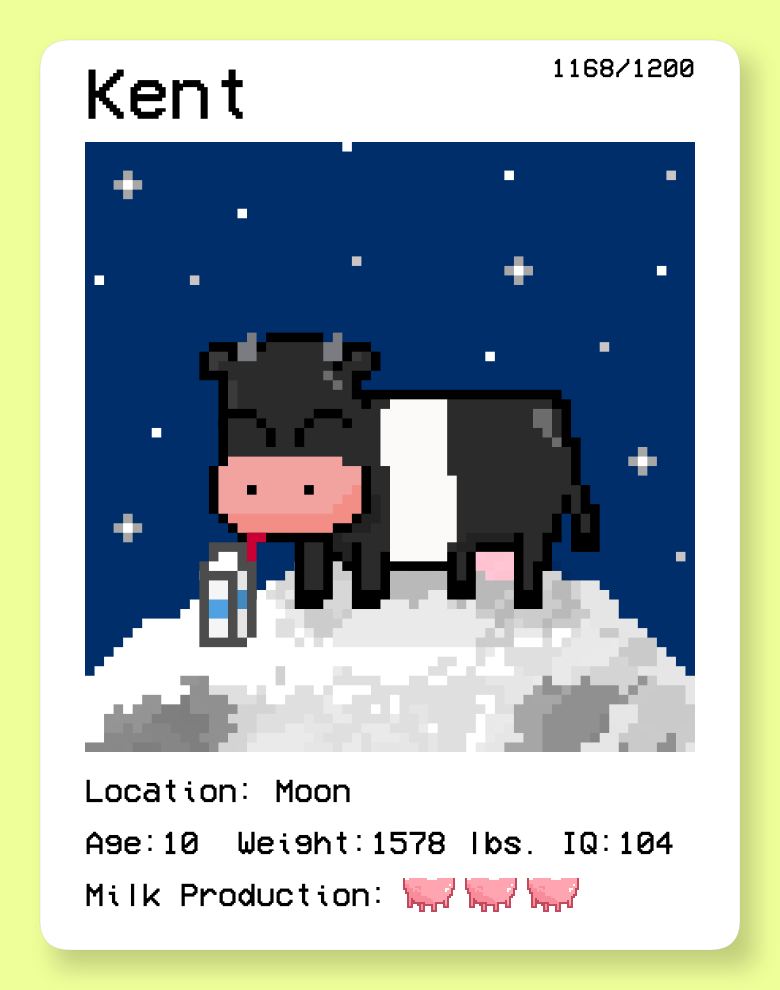 moocardsNFT's tweet photo. Kent says hellooo

#pixelart #pixelartist #moon #nft #ethereum https://t.co/F1P1gQRawh