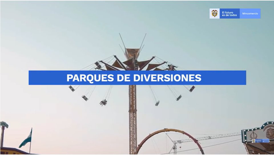 MincomercioCo's tweet photo. Los parques de diversiones, atracciones mecánicas, parques acuáticos, zoológicos y acuarios son fuente de recreación para los turistas nacionales y extranjeros.

La Ley 1225 de 2008 ha establecido mecanismos previos de revisión y pruebas de funcionamiento👉https://t.co/jxC0NIEueh https://t.co/PCSZQAGPmJ