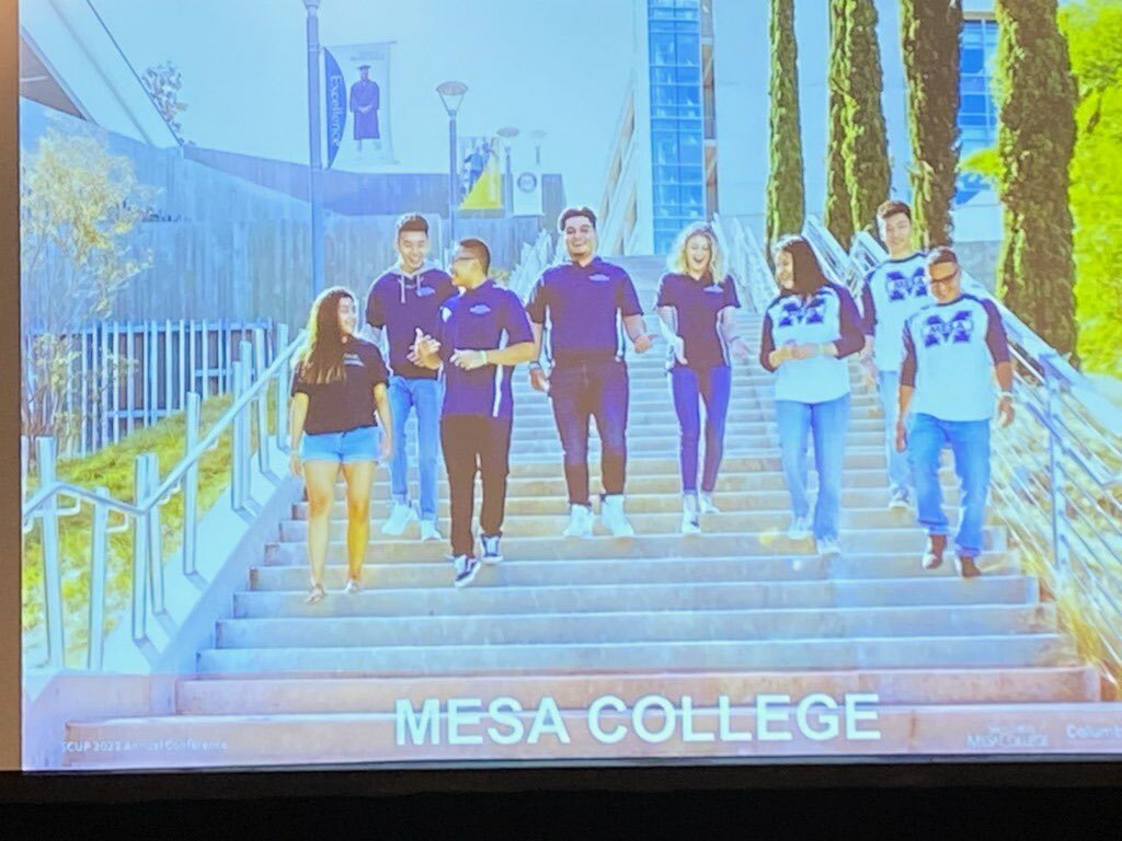 DrPamLuster's tweet photo. Enjoyed presenting with @gensler_design @BridgetHerrin @ColumbiaChi on #Integratedplanning @sdmesacollege #Mesa2030. #EquityandExcellence in action. #SCUP22 https://t.co/bK0Cs2xzkX