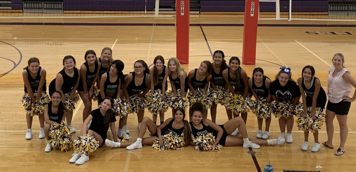 gmspirates's tweet photo. The sound of students in the building means the seasons are about to change. We can wait for everybody to return this fall.@cheer_gms https://t.co/8PT4Bcojso