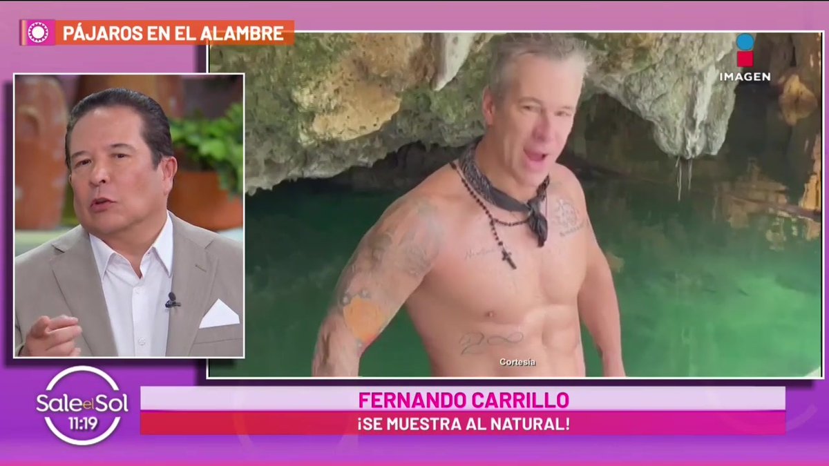 Sale el Sol ☀️ on X: #FernandoCarrillo se muestra al natural en la famosa  página de #OnlyFans, y da una probadita para que se suscriban.  #PájarosEnElAlambre 🐦 en #SaleElSol 🌞: t.cocAaQ286NYR  t.cob6Wx24Njbc 
