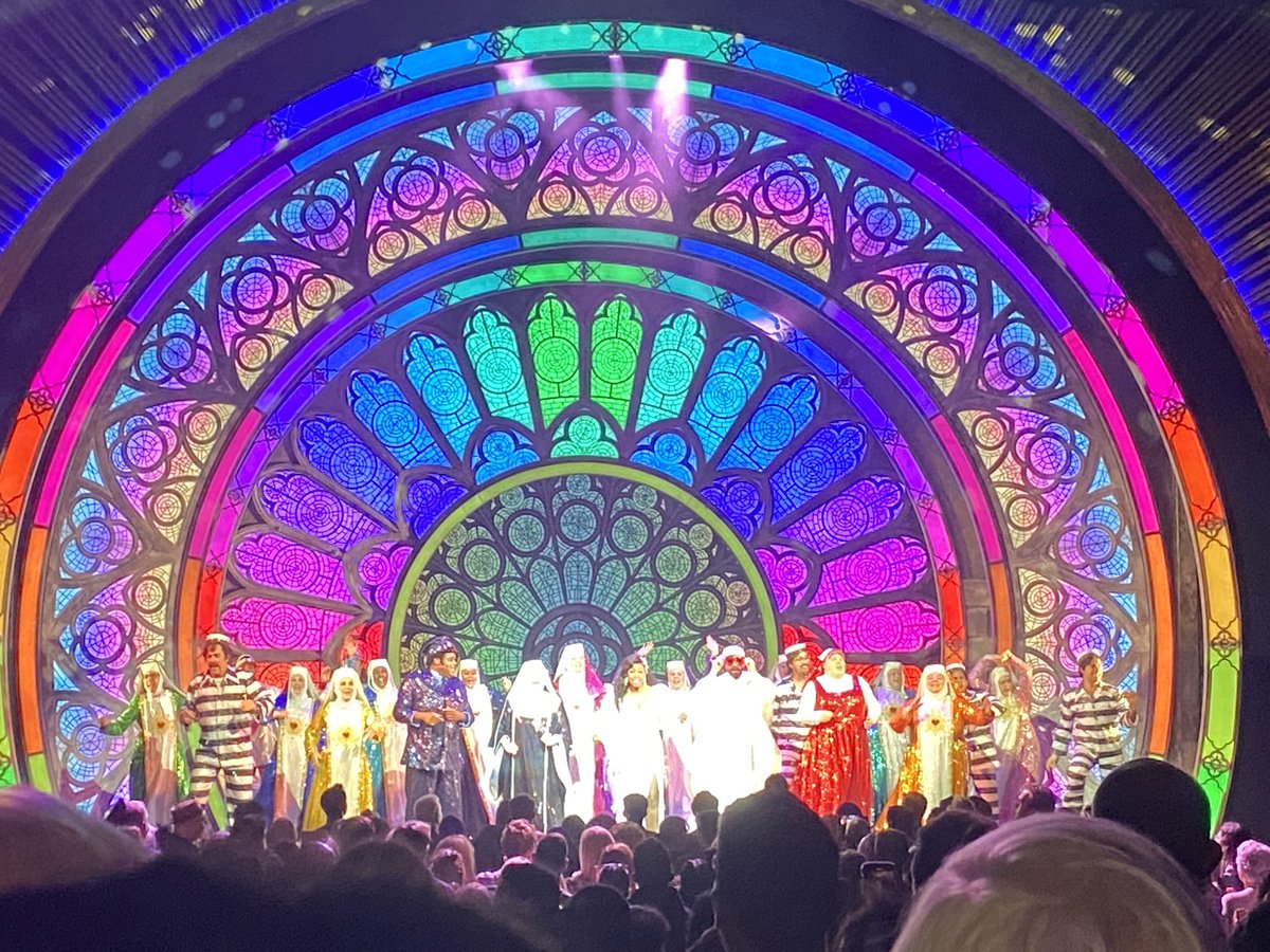 Took advantage of an evening off to see <a href="/sisteractsocial/">Sister Act The Musical</a> and loved it. We’ve got to know the show so well over the last 6 months because of our son doing it with <a href="/BTAOnStage/">British Theatre Academy</a> and it certainly lived up to expectation.