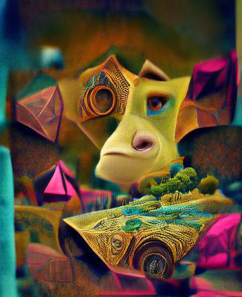 itzblizzy36.nft (@itzblizzy36) on Twitter photo "No monkey see monkey do bokeh Pablo Picasso naïve art mandelbulb depth of field trending on Artstation diffuse futuristic colourful" - made with <a href="/NightCafeStudio/">NightCafe Studio</a>
creator.nightcafe.studio/creation/DKXrs…
#aiart #nightcafe #digitalart creator.nightcafe.studio/creation/DKXrs… "No monkey see monkey do bokeh Pablo Picasso naïve art mandelbulb depth of field trending on Artstation diffuse futuristic colourful" - made with <a href="/NightCafeStudio/">NightCafe Studio</a>
creator.nightcafe.studio/creation/DKXrs…
#aiart #nightcafe #digitalart creator.nightcafe.studio/creation/DKXrs…