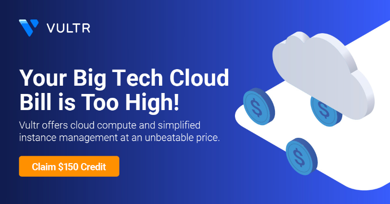 Vultr's tweet photo. Deploy game servers for Minecraft, Counter Strike, Ark, Valheim, and more on Vultr. With data centers in more than 20 locations, latency issues are a thing of the past. Try Vultr with $150 in credit toward your first 30 days!