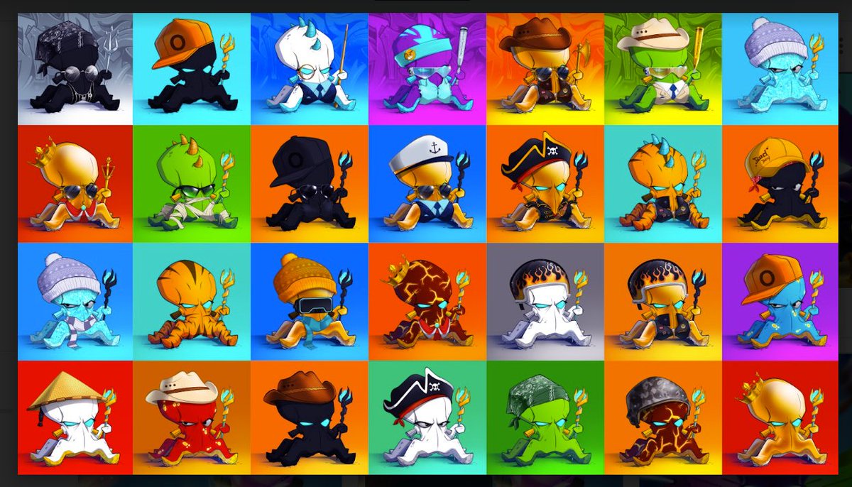 Ain't no posse like an Octo-posse 'cuz an Octo-posse don't stop! 🐙🐙🐙🐙🐙