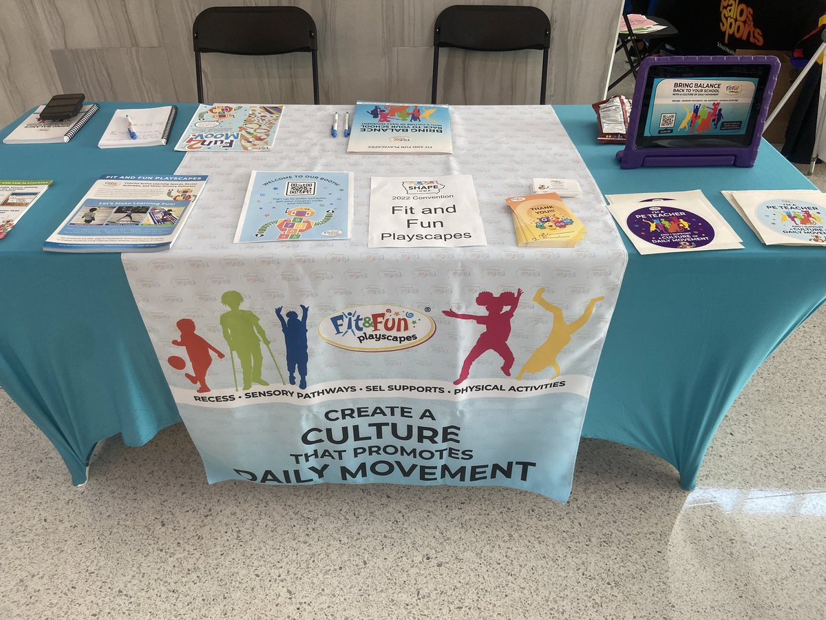 Thanks <a href="/FitandFunPlay/">Fit and Fun Playscapes</a> for attending and presenting at #SHAPEIowa22.  We appreciate you!