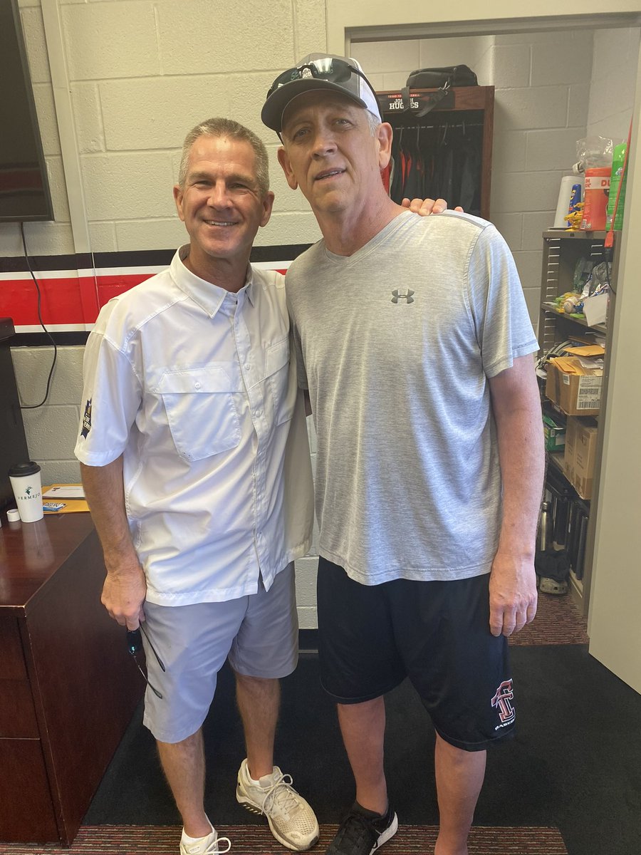 Look who showed up to camp this evening #WreckEm