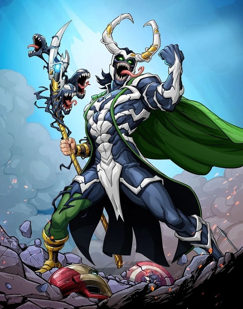 "Why would I ever allow myself to be controlled a Klyntar? Absurd. I am a GOD. I do not need their "enhancing" capabilities!"

- art by Patrick Brown -