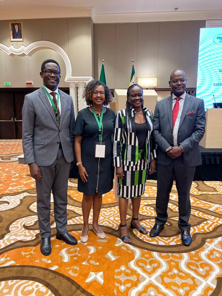 sg_atu's tweet photo. Finally, a photo op, after my re-election as ATU Sec-Gen, with 🇰🇪 del @ the Conference of Plenipotentiaries in Algiers led by @EstherKoimett!  Tremendous team spirit. @mucheru @MoICTKenya @ForeignOfficeKE @ezraCHILOBA @CA_Kenya https://t.co/RRJDSPQo8W