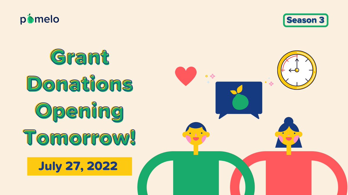 PomeloGrants's tweet photo. Donations open tomorrow on https://t.co/8JdokEm3JB! 🥳

We’ve approved 90 grants so far! 💰 
✅56 grants are returning from previous seasons 
🆕34 grants are brand new 

Get your applications in before submissions close on August 8! 🗓  #EOS $EOS https://t.co/lX2wSGAy1y